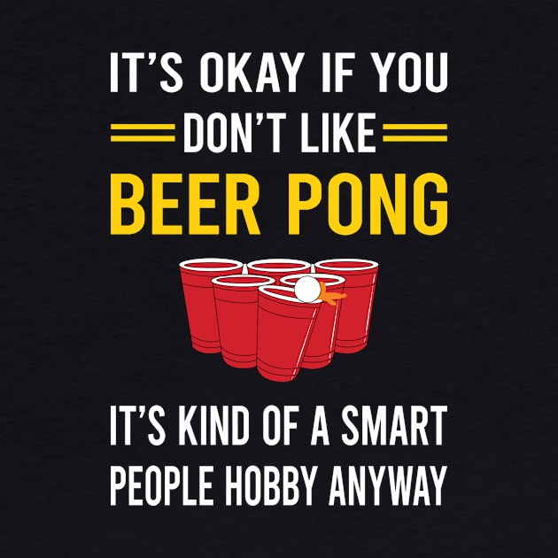 Smart People Hobby Beer Pong by Bourguignon Aror